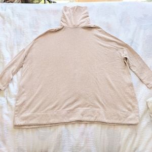 Anthropologie turtleneck swing top